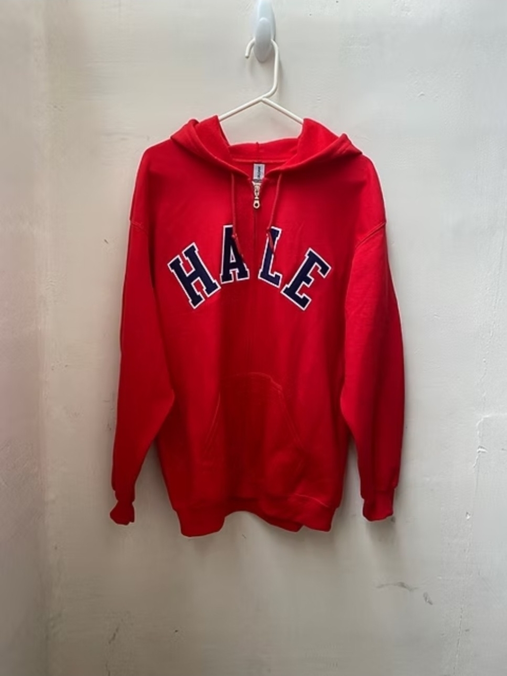 'HALE' | Red Hoodie